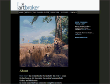 Tablet Screenshot of matthenryartbroker.com